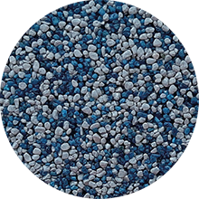 Tekutá dlažba - kamenivo 15,91 kg vedro modrá & sivá