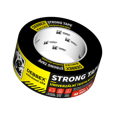 STRONG TAPE Extra silná textilná páska čierna