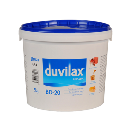 Duvilax BD-20 prímes do stavebných zmesí 1 kg kelímok biela