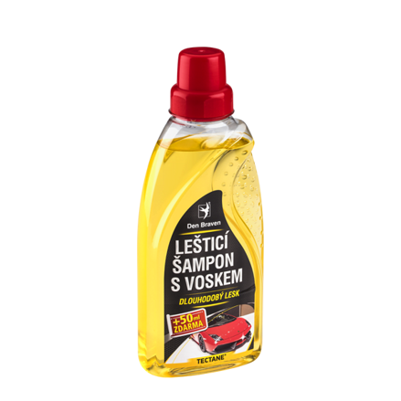 Leštiaci šampón s voskom 500 ml fľaša