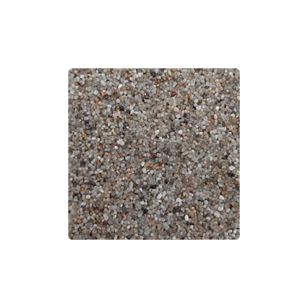 Prírodný a farbený piesok zrno 0,4 - 0,8 mm 25 kg vrece farbený biely