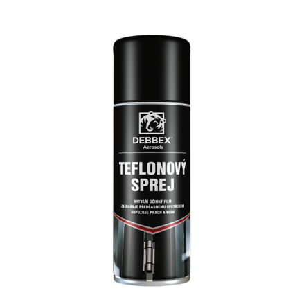 Teflónový sprej 400 ml aerosólový sprej