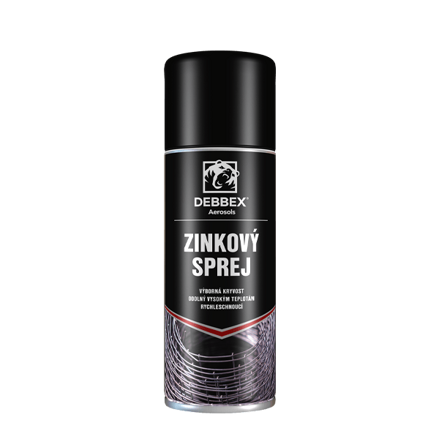 Zinkový sprej 400 ml aerosólový sprej